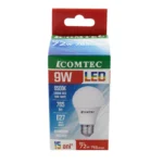 Bec LED Comtec clasic A60, 9W, E27, lumină caldă 6000K, 765lm