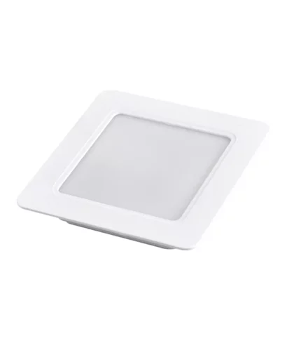Spot LED încastrat Hoff, 120x120 mm, 9W, alb, lumină neutră