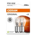 Bec auto Osram P21/5W Standard pentru stop, 12 V, 55 W