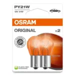 Bec auto Osram PY21W Standard pentru semnalizare, 12 V, 21 W
