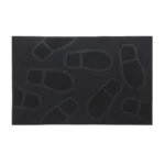 Covor intrare exterior RT Pinmats RT311, negru, dreptunghiular, cauciuc, 60 x 40 cm