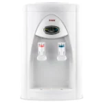 Dozator apă Zass ZTWD 12E, alb, termostat automat, indicatoare LED pentru apă caldă și rece, putere încălzire 500 W, putere răcire 65 W