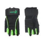 Mănuși pentru fitness Qizo Pro, microfibră + poliester