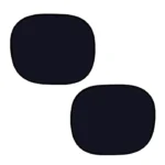 Parasolar auto VGT pentru geamuri laterale, negru, static, 36 x 44 cm, set 2 bucăți