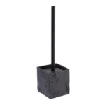 Perie WC Tendance CR66120103, finisaj negru,  37 x 10 x 10 cm, polirășină