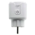 Priză smart / inteligentă Smarthome PNI-WP800, albă, cu contur, Wi-Fi