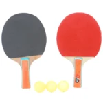 Set tenis de masă, 2 palete, 3 mingi