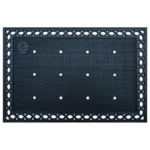 Covor intrare exterior Premium House , negru, dreptunghiular, cauciuc, 90 x 60 cm