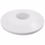 Senzor de miscare slim Hepol, alb, 360 grade