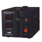 Stabilizator de tensiune cu servomotor Well Secure 1000VA / 600W